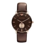 EMPORIO ARMANI RETRO CLASSIC AR0383 QUARZWERK HERREN-ARMBANDUHR